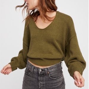 Free People Perfect Day Pullover Sweater XS